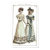 biedermeier, fashion, fashion illustration,
