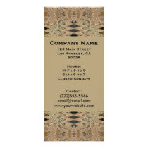 biege brown rack cards by DonnaGraysonAbstract biege brown rack cards