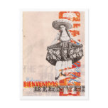 Bienvenidos postcard