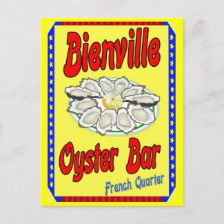 Bienville Oyster Bar postcard