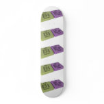 Bier as Bi Bismuth and Er Erbium Skateboard