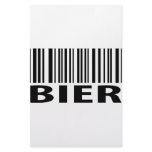 Bier code icon stationery