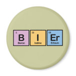 Bier made of Elements Magnet