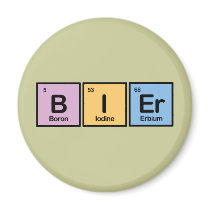 Bier made of Elements magnets