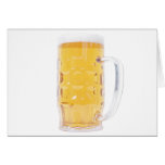 Bierkrug beer mug greeting card