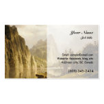 Bierstadt Albert Merced River Yosemite Valley Business Card Templates