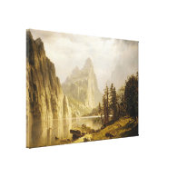 Bierstadt Albert Merced River Yosemite Valley Canvas Print