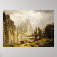 Bierstadt Albert Merced River Yosemite Valley Print