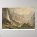 Bierstadt Yosemite Valley, California (1884A) Print