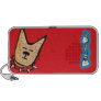Biff the Dog Logo Travelling Speakers