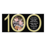 Big 1-0-0 Gold Party Invitations
