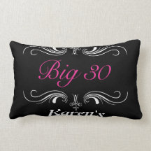 Big 30 pillows