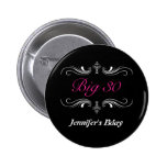 Big 30 pinback button
