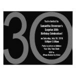 Big 3-0 Birthday Party Invitations invitations