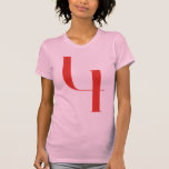 Big 4: Jeanne Moderno Lettres t-shirts