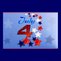 Big 4th of July Poster posters