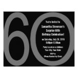 Big 6-0 Party Invitations