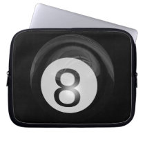 Big 8 Ball Laptop Sleeve