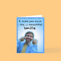 Big and Beautiful Smile card by thinkGardner Big and Beautiful Smile card