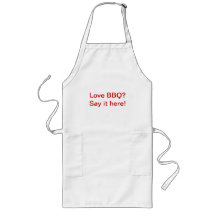 Big and Tall BBQ apron