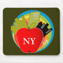 Big Apple - New York mousepads