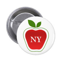 Big Apple Pinback Button