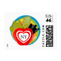 Big Apple - Postage Stamp Design