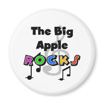 Big Apple Rocks magnets by USAcities Big Apple Rocks magnets