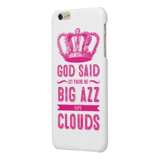Big Azz Clouds iphone6 Plus Case Glossy iPhone 6 Plus Case