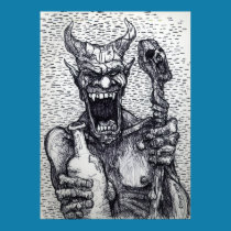 "BIG BAD BOOZIN BEELZEBUB" POSTERS