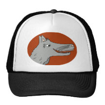 BIG BAD WOLF cartoon storybook red riding hood Hats