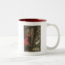 Big Bad Wolf in Grandma's Bed Coffee Mug