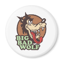 Big Bad Wolf Fridge Magnet