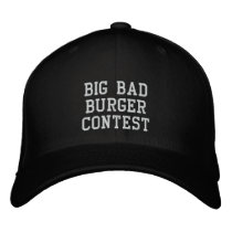 BIG BADBURGERCONTEST embroidered hats by kotzradio BIG BADBURGERCONTEST embroidered hats