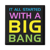 Big Bang Fridge Magnets