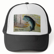 Big Bass! 16x20 Oil on Canvass hats