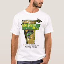 Big Bass Motel Distressed t-shirts by Stevehall Big Bass Motel Distressed t-shirts