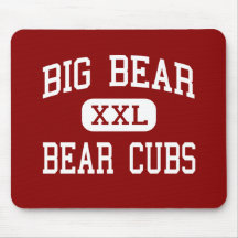 Big Bear - Bear Cubs - Middle - Big Bear Lake Mouse Pad