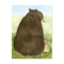 Big Bear  & Little Bunny Postcard