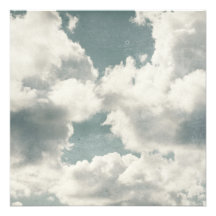 Big Beautiful Clouds Personalized Invite