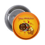Big Beer-Happy Oktoberfest Buttons
