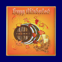 Big Beer-Happy Oktoberfest Magnets magnets