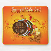 Big Beer-Happy Oktoberfest Mousepad