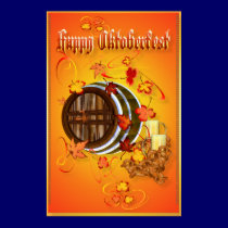 Big Beer-Happy Oktoberfest Poster posters