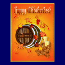 Big Beer-Happy Oktoberfest Poster posters