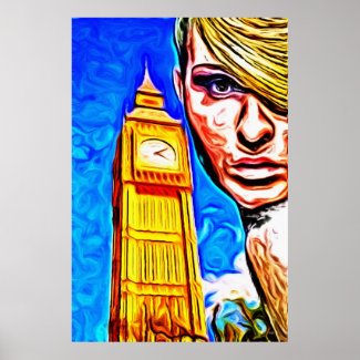 Big Ben and the Girl Posters