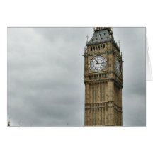 Big Ben And The Houses Of Parliament In London Cards