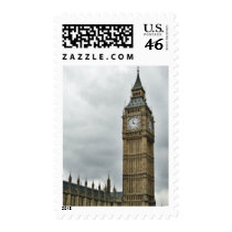 Big Ben And The Houses Of Parliament In London Stamp