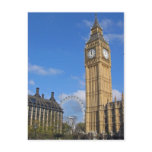 Big Ben and the London Eye Postcard Big Ben and the London Eye Postcard