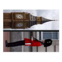 Big Ben/Buckingham Postcard